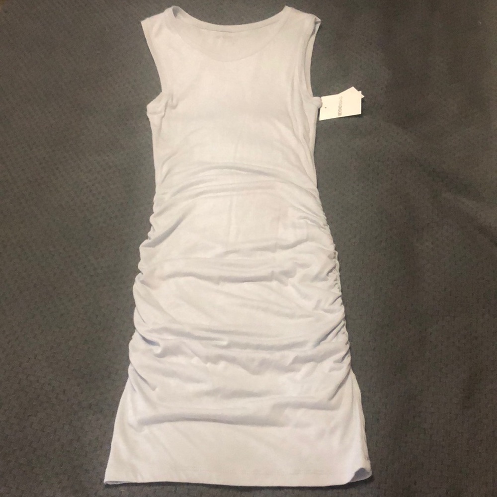 NWT Beyond Yoga side ruched dress.
